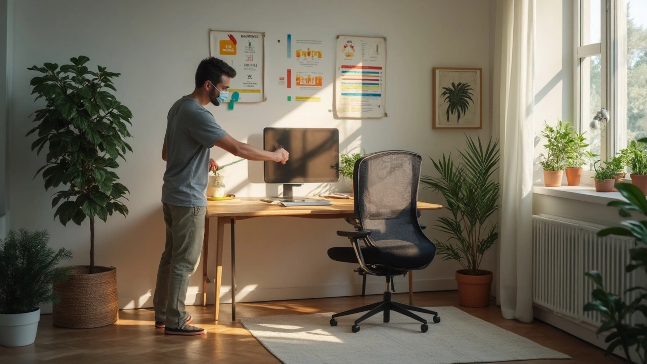 Optimale Schreibtisch-Tiefe: Die perfekte Größe für ergonomisches Arbeiten