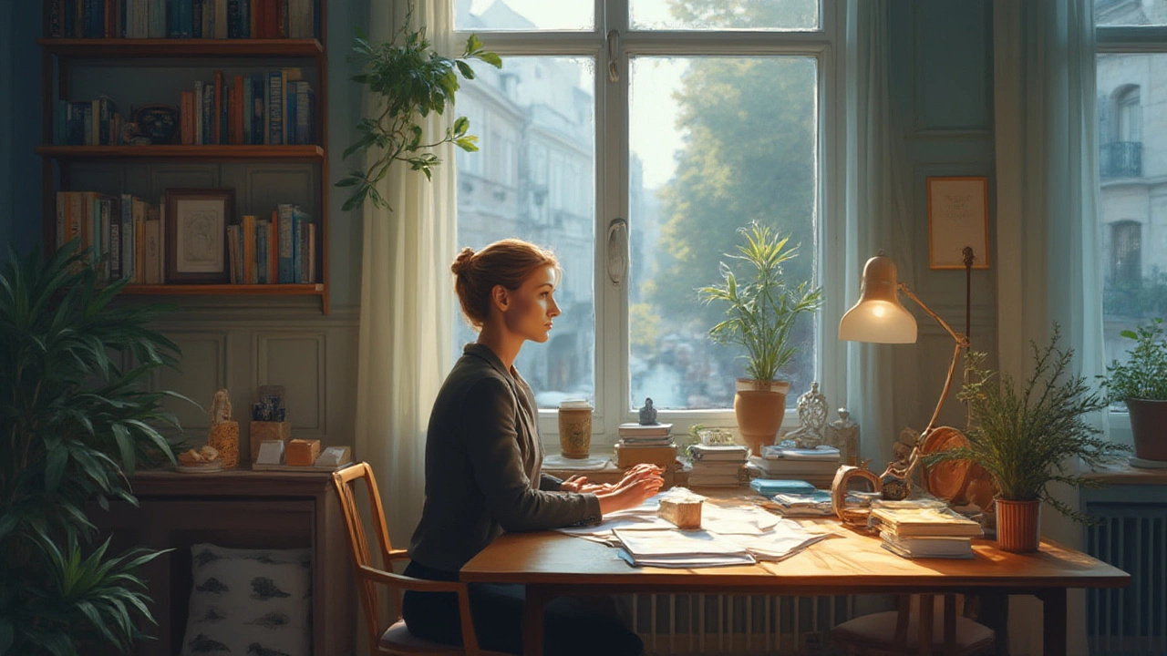 Optimale Schreibtisch-Positionierung nach Feng Shui
