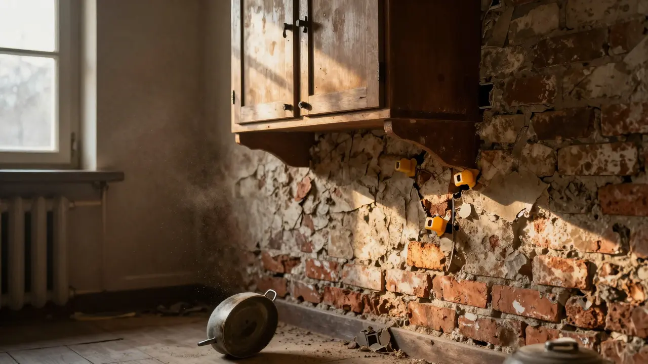 Falscher Dübel im Mauerwerk: So sichern Sie Lasten sicher und dauerhaft