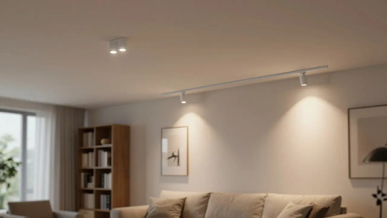 Stromschienen und Spots: Flexible Beleuchtung im Wohnraum