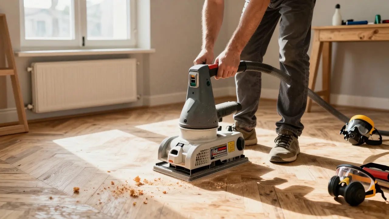 Boden schleifen mieten oder kaufen: Maschinen und Kosten im Vergleich