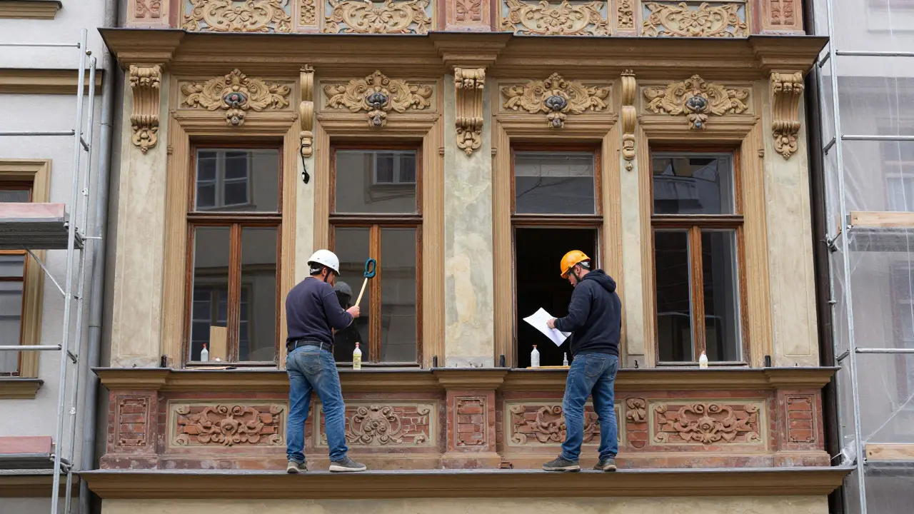 Denkmal saniert: Wie Sie ein historisches Haus erhalten und modernisieren - Schritt für Schritt
