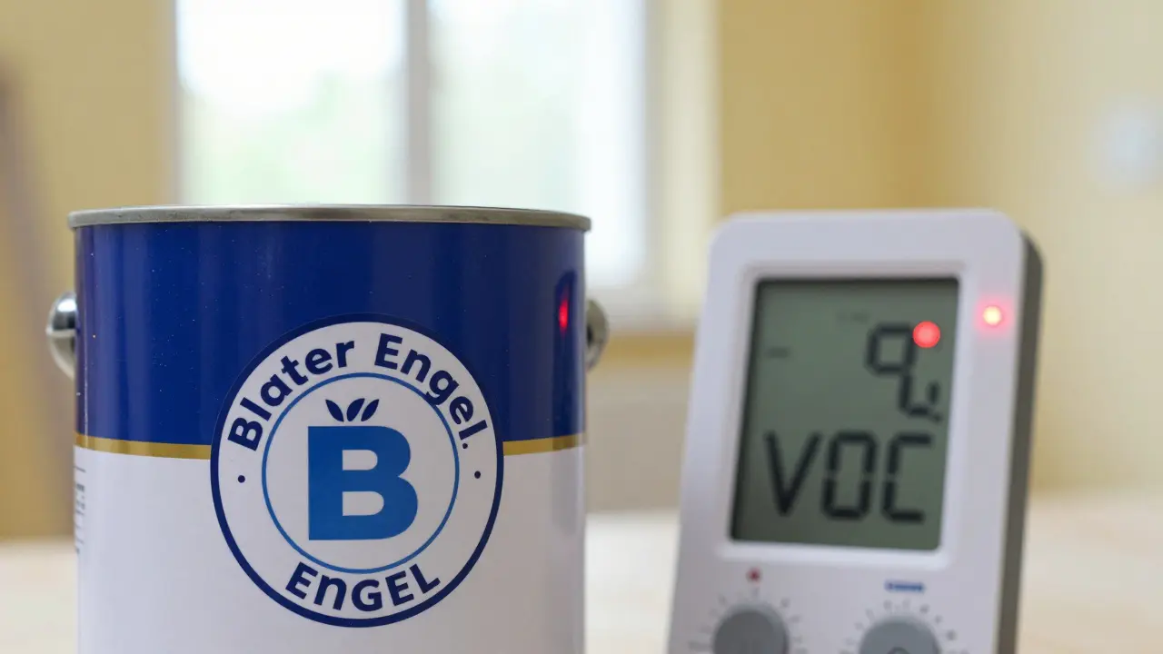 Innenraumfarben schadstoffarm wählen: Siegel-Vergleich & Kauftipps 2026