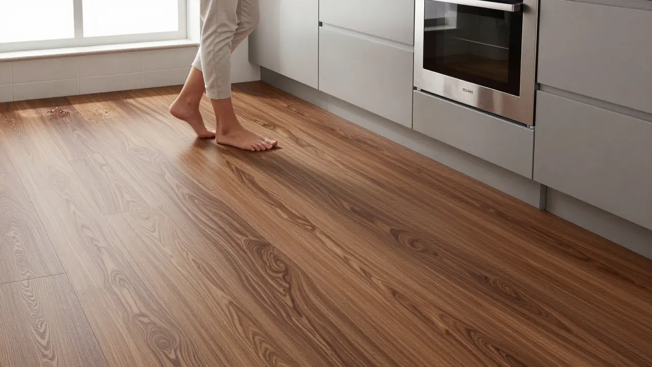 Designbelag statt Fliesen: Moderne Bodenalternativen für Küche und Bad