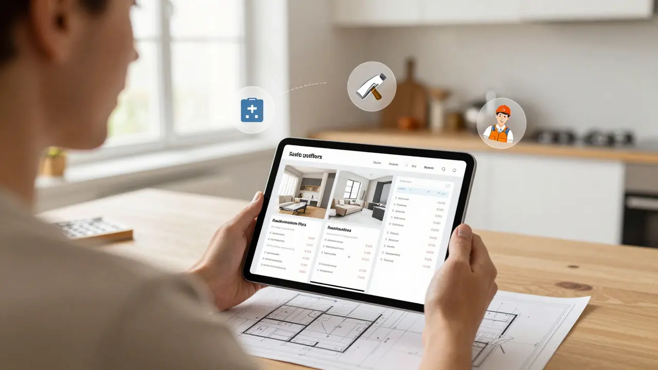 Vergleichsportale für Handwerkerleistungen: Sanierungen digital beauftragen - So funktioniert’s in 2026