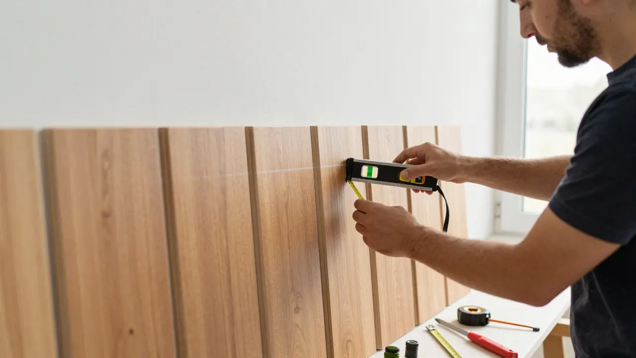 Wandpaneele montieren: Holz, MDF und Akustikpaneele richtig einbauen