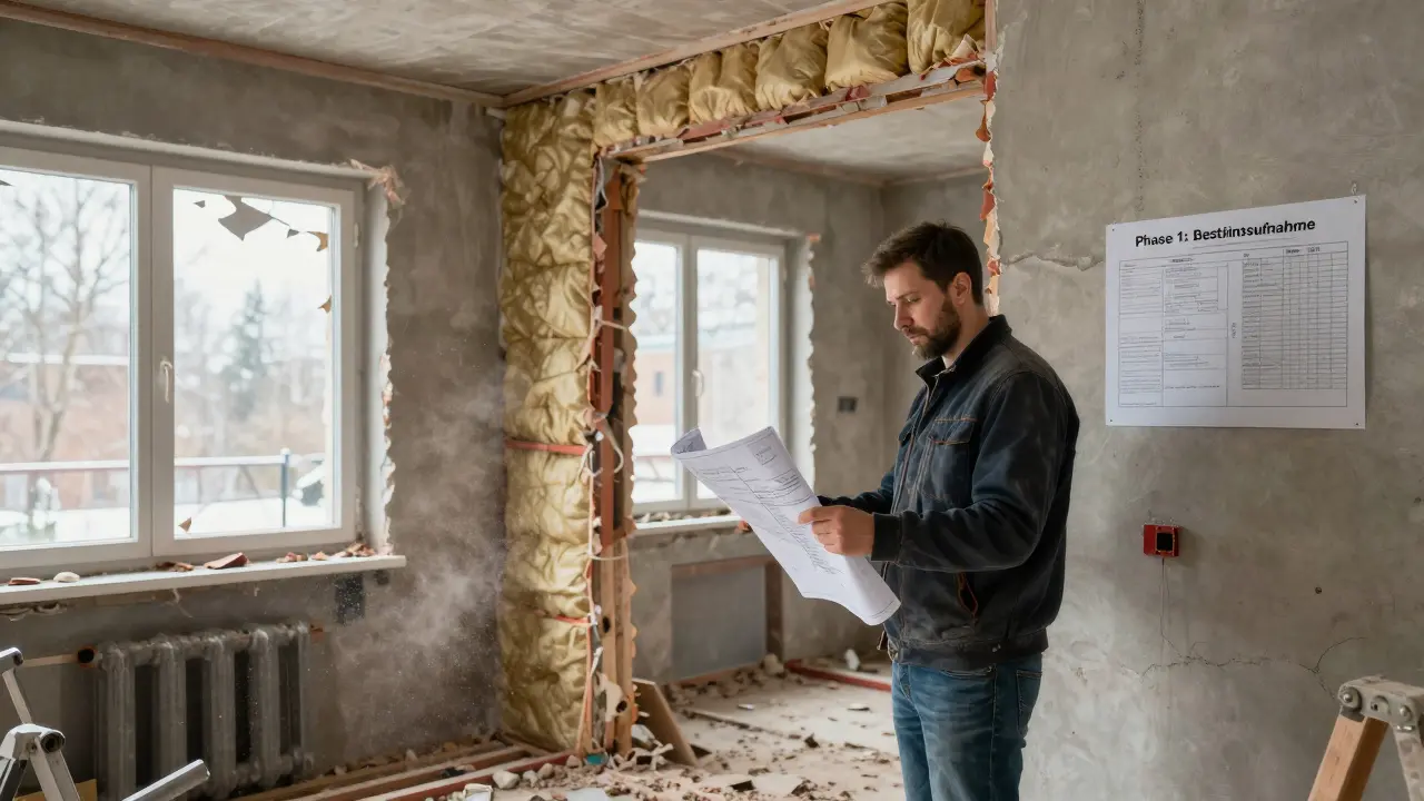 Zeitplanung für Renovierungen: Wie lange dauert was im Haus? - Realistische Dauern für jede Phase