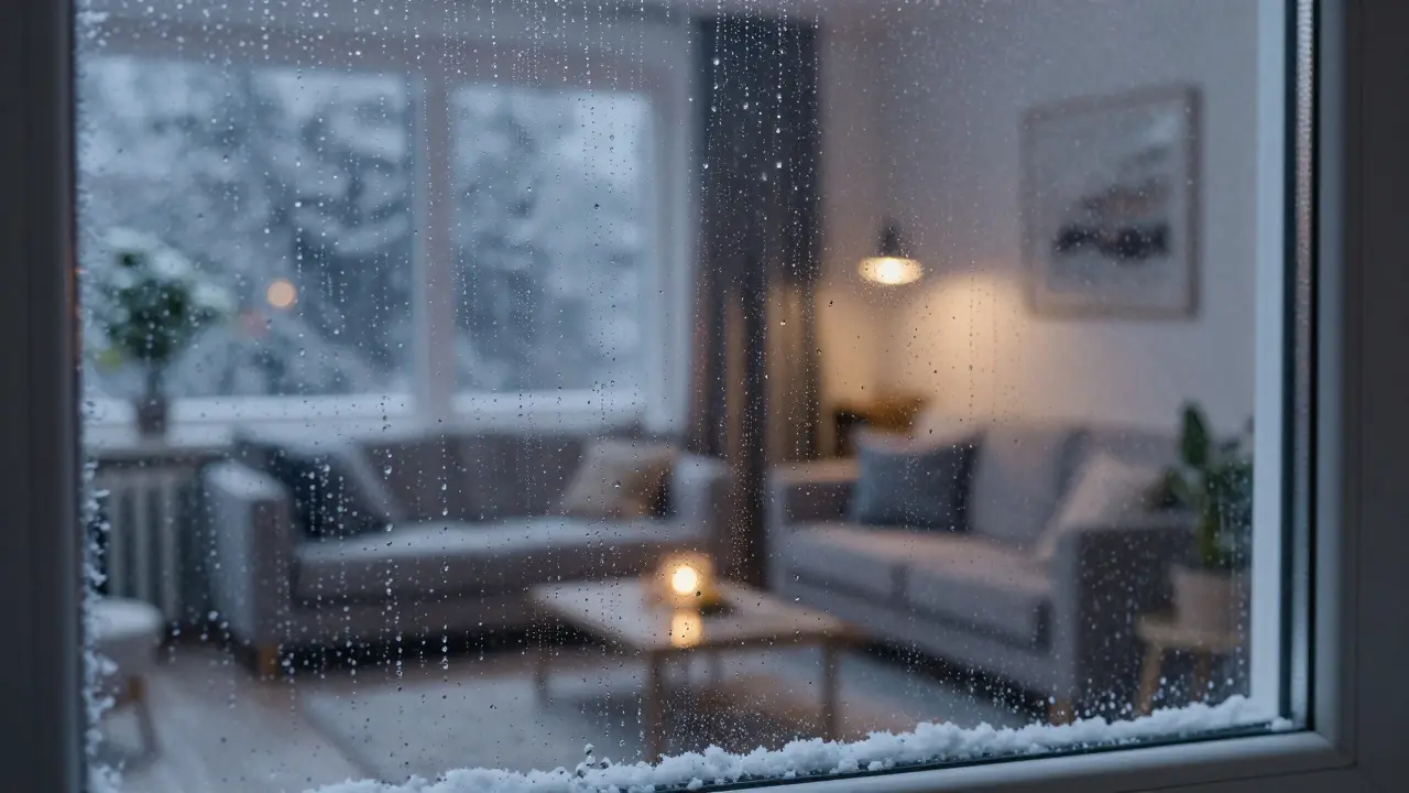 Kondenswasser an Fenstern im Winter: Ursachen, Schimmelgefahr & effektive Lösungen