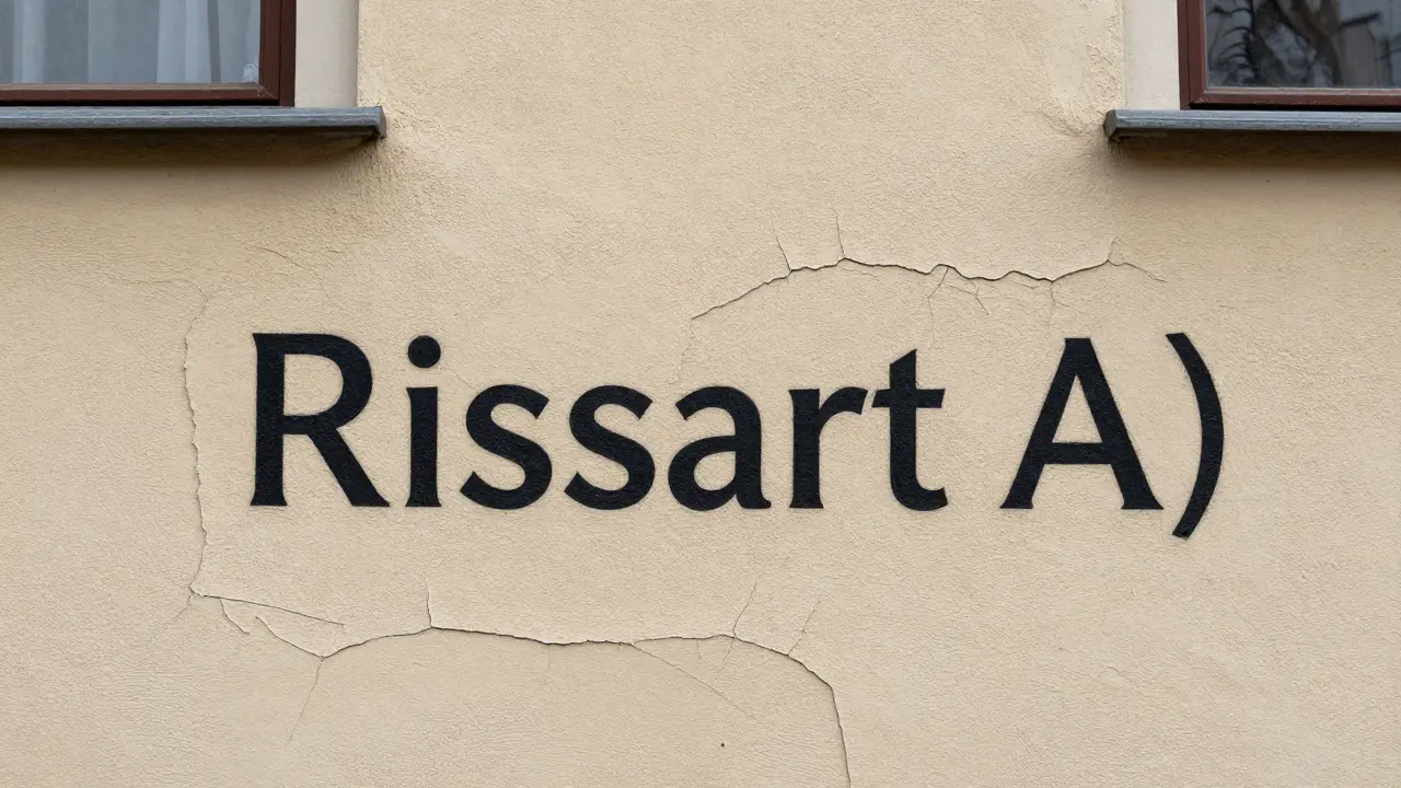 Fassadenrisse reparieren: Ursachen, Klassifizierung und fachgerechte Lösungen