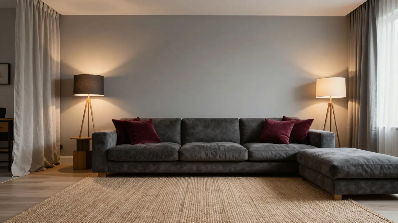 Wohnzimmer in Grau einrichten: So vermeiden Sie das kühle Klischee