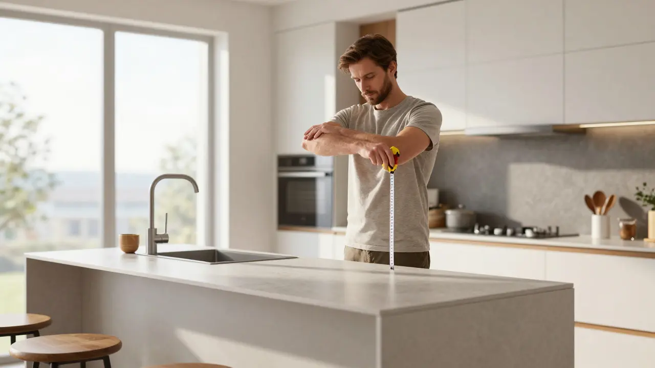 Einbaugeräte in der Küche richtig platzieren: Ergonomische Höhen für mehr Komfort